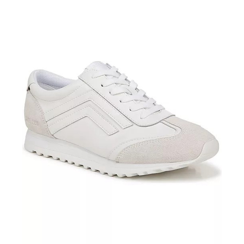 Franco Sarto Womens Matera Suede Leather Casual Sneakers SZ 9.5 M WHITE - Picture 2 of 12